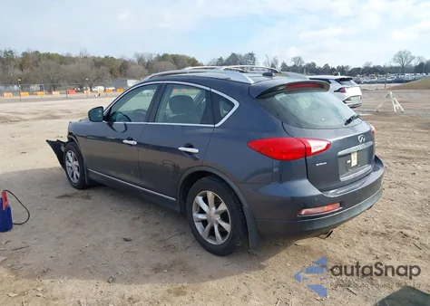 2008 Infiniti Ex35 Journey z USA, uszkodzony, nr VIN JNKAJ09F78M359194